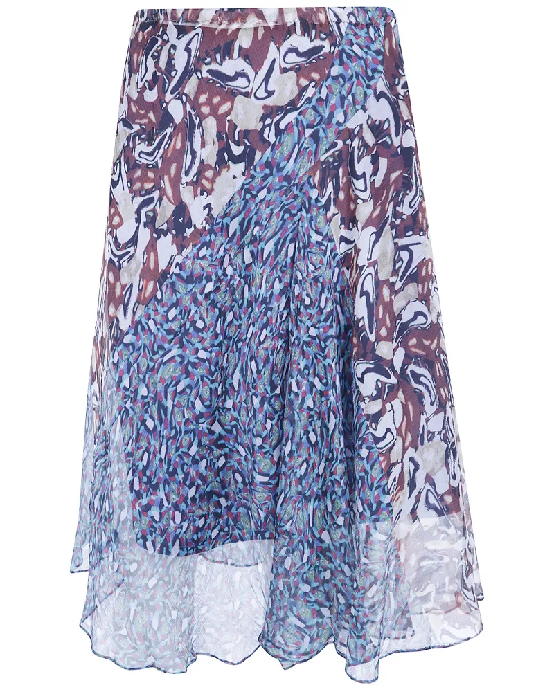 Dries van Noten Skirt Multicolor "Sibanna Multi