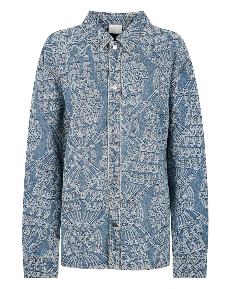 Daily Paper Macrame Rahul Shirt Blue