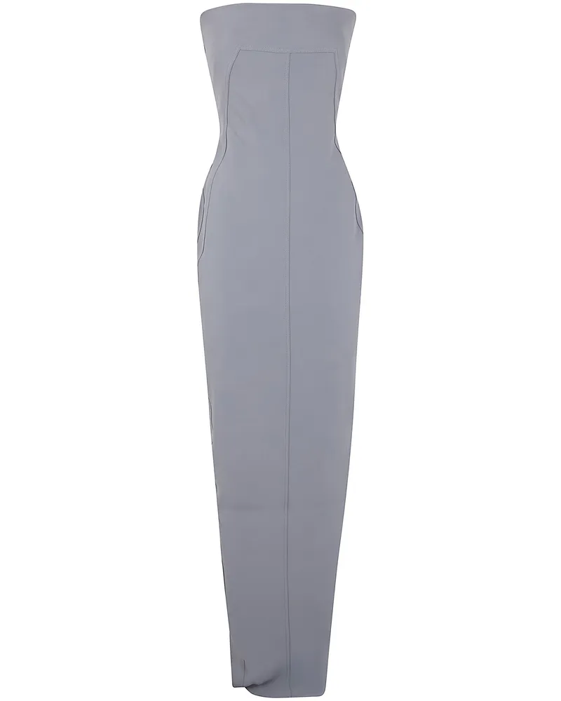 Rick Owens Bustier Gown" Dress Brown