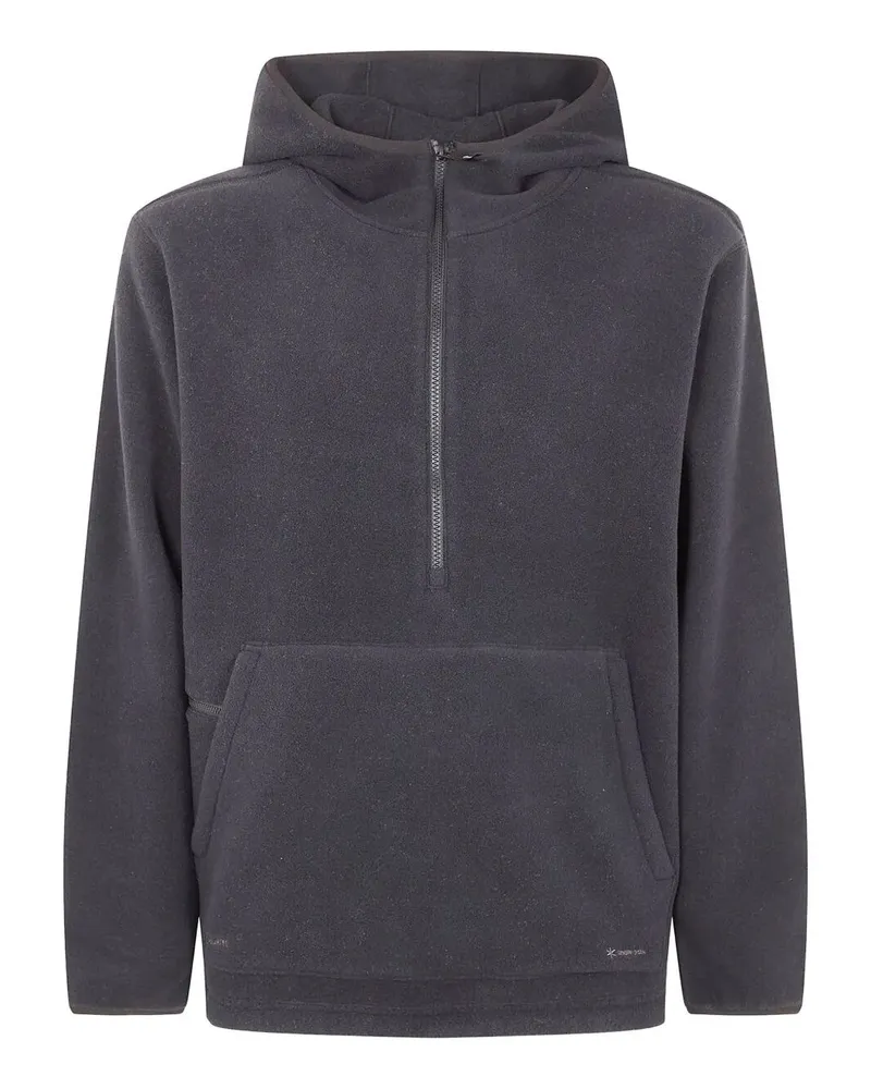 Snow Peak Water Repellent Fleece" Hoodie Black