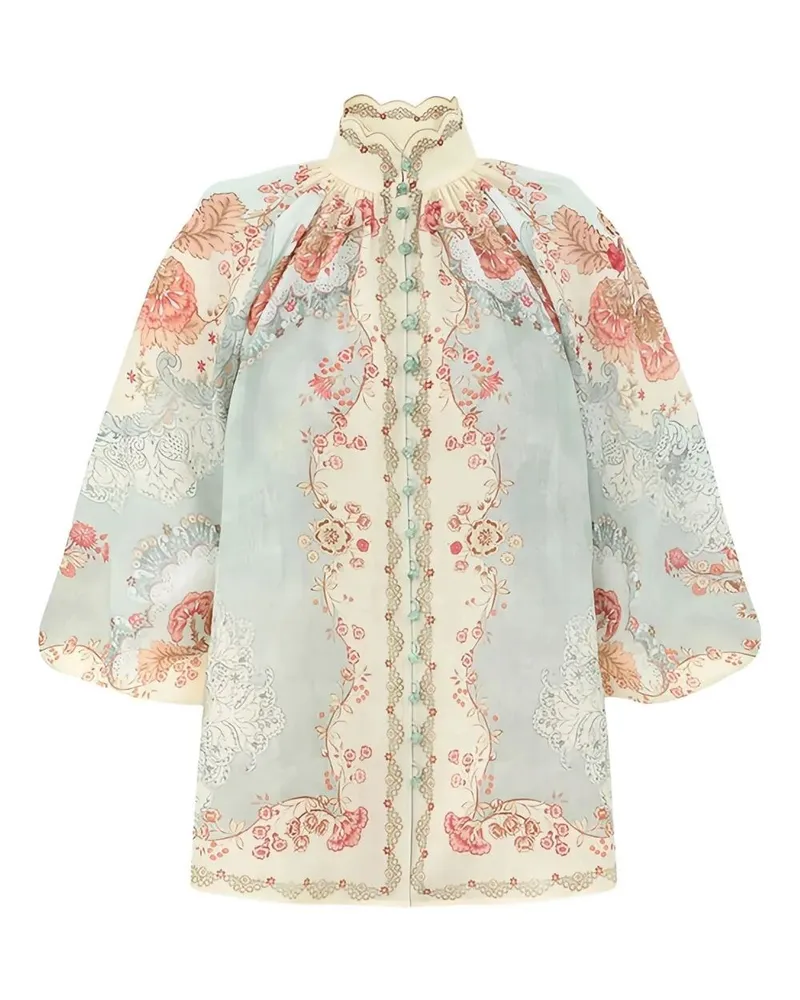 Zimmermann Daylight" Blouse Blue