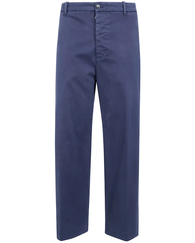 nine:inthe:morning Trousers Wide Leg "Apollon Blue