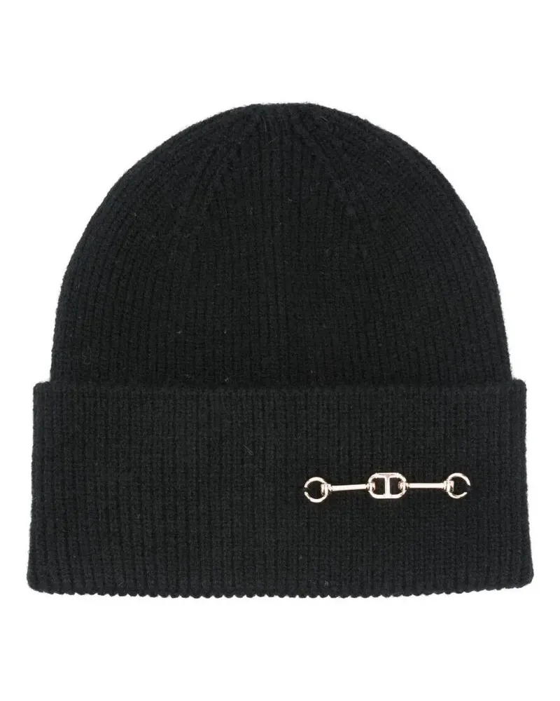 Twin-Set Cap Black