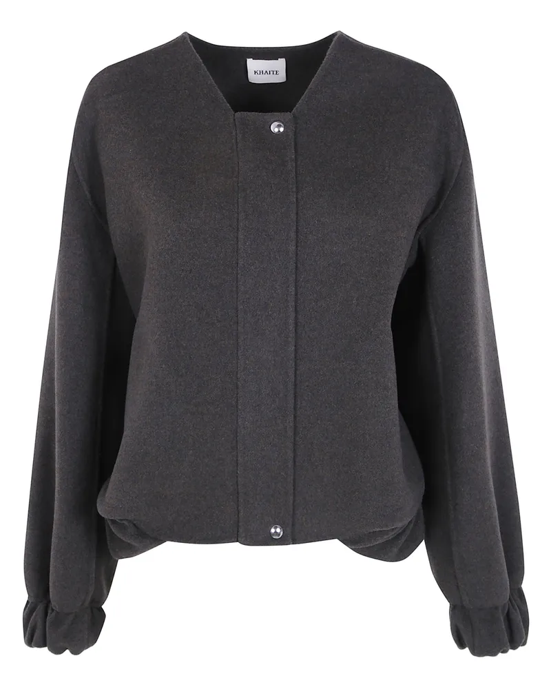 KHAITE Jacket Wool "Cordan Green