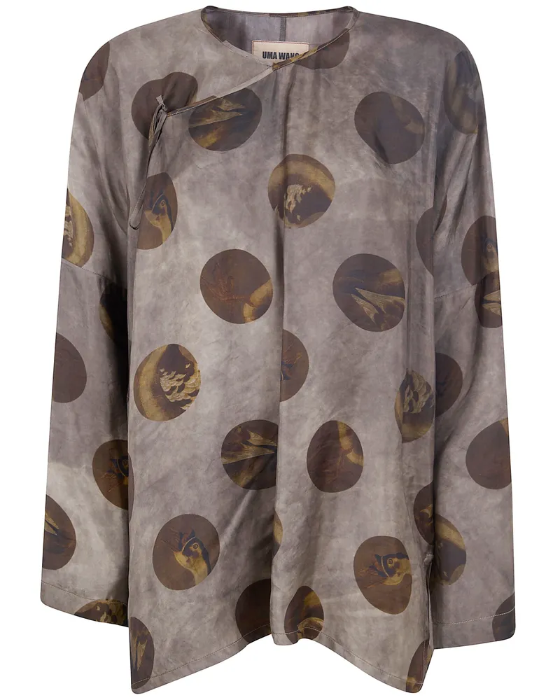 Uma Wang Tanesha" Blouse Gray