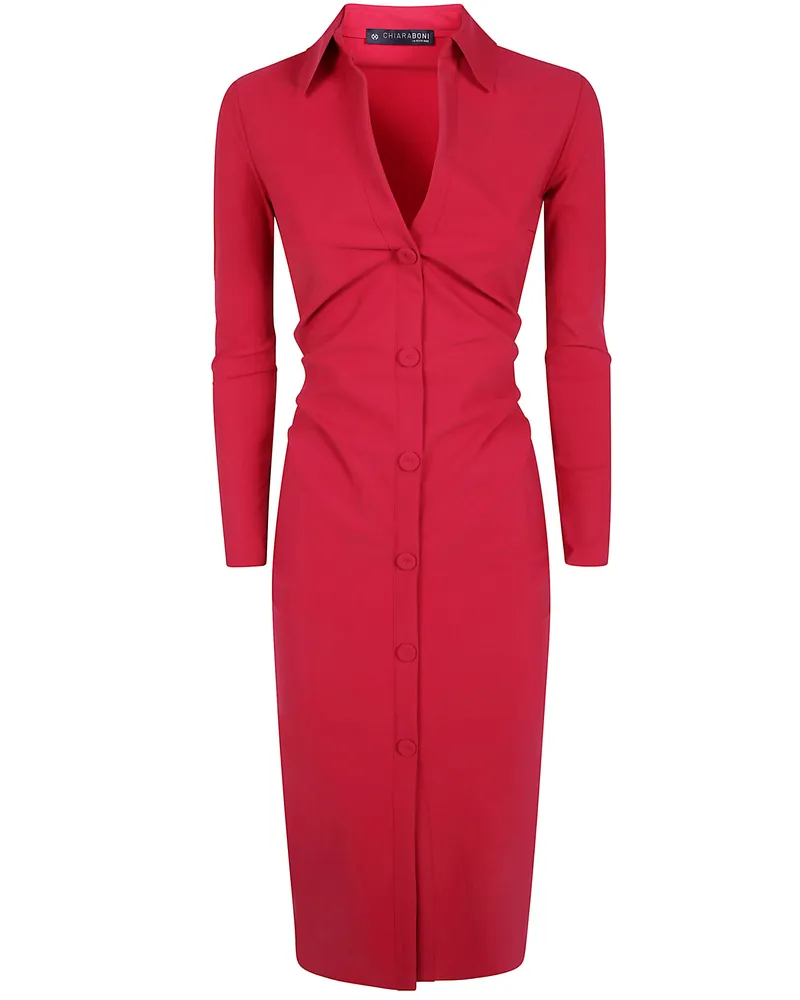 Chiara Boni Dress Zip Red