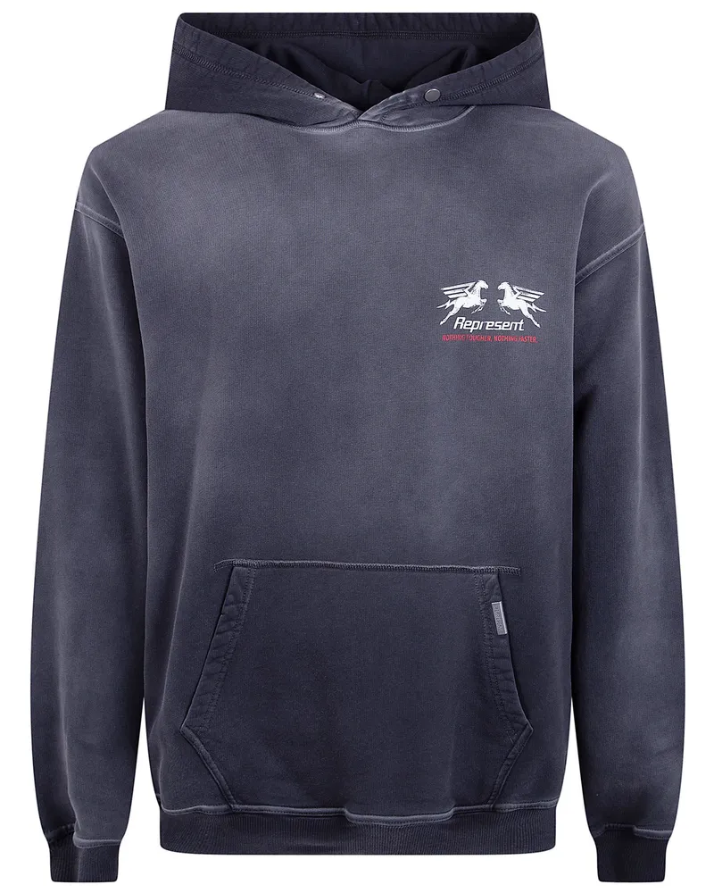 REPRESENT 24 Hour Service Hoodie Black