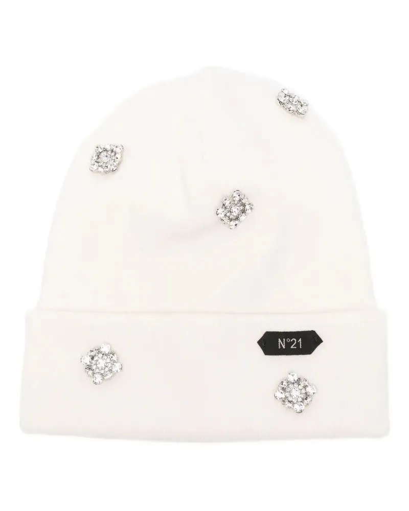 N° 21 Knitted Hat White