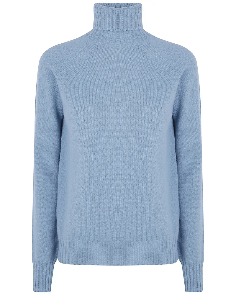 Drumohr  Sweater Turtle Neck "L5w114tl 419 Artic Blue