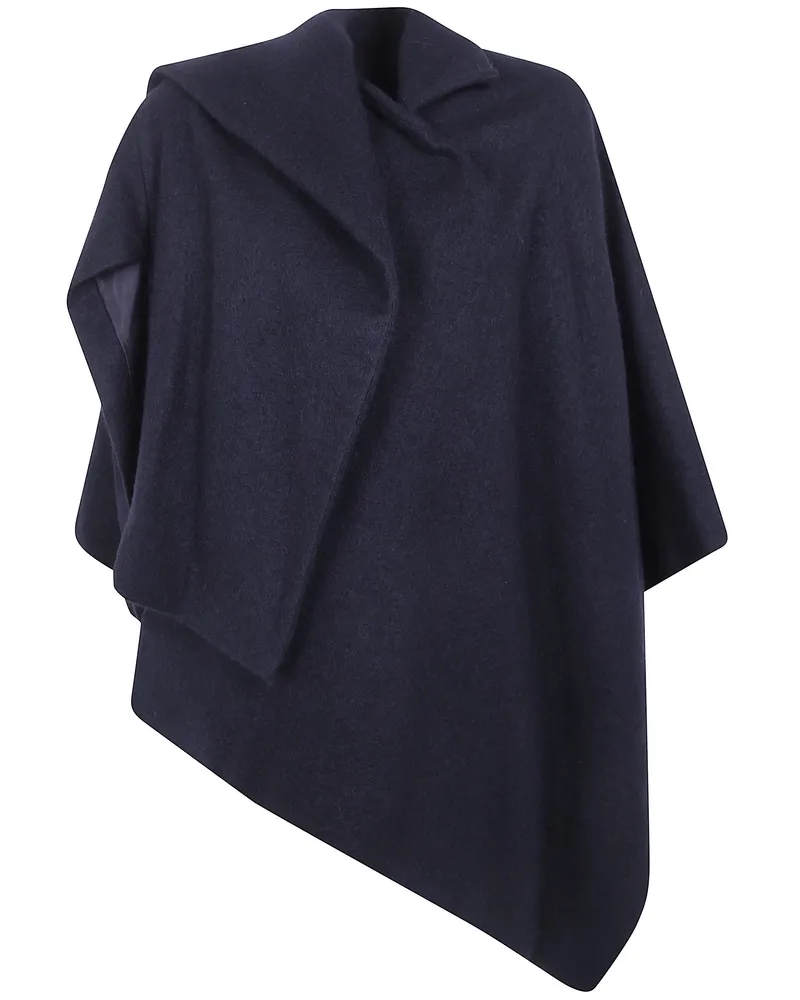 Yohji Yamamoto Coat Sailor Collar Sailor Collar Coat Black