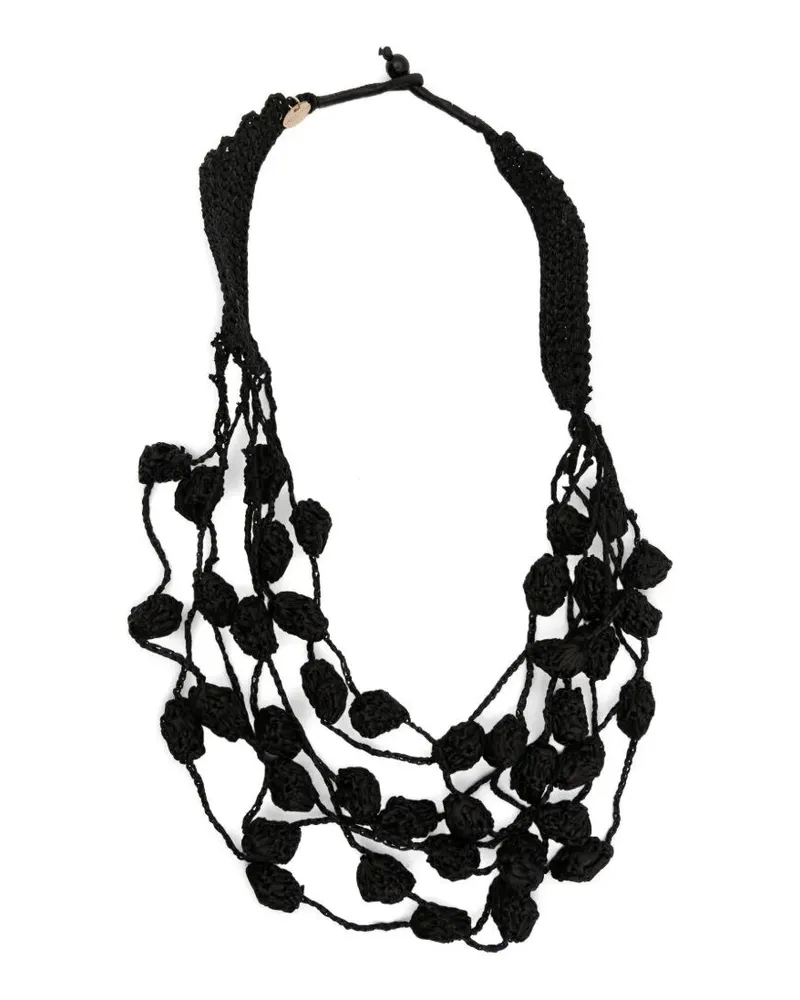 Liviana Conti Ethel" Necklace Black