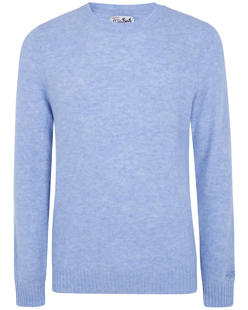 MC2 Saint Barth Round Neck Sweater "Regent Blue