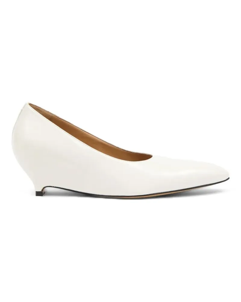Maison Margiela Heel-Less Pump H55 Decollete Shoes White
