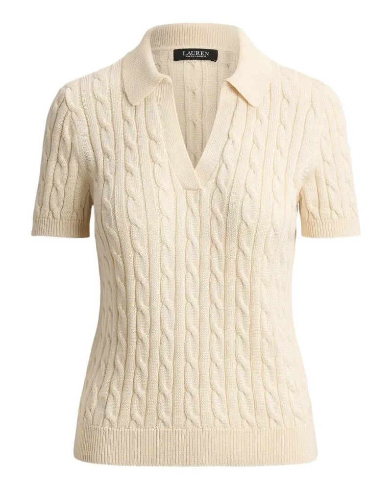 Ralph Lauren Maglione Collo V "Sweater V Neck Pullover White