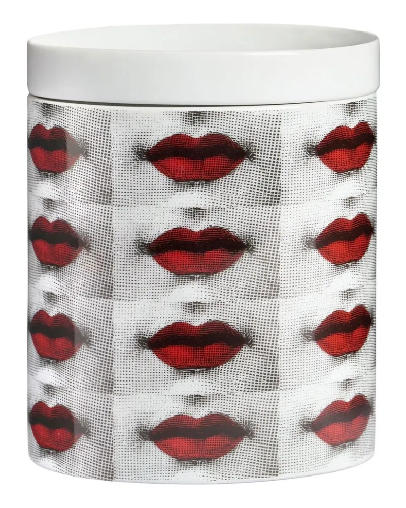 Fornasetti Nel Mentre" Forbidden Fruit Large Candle White