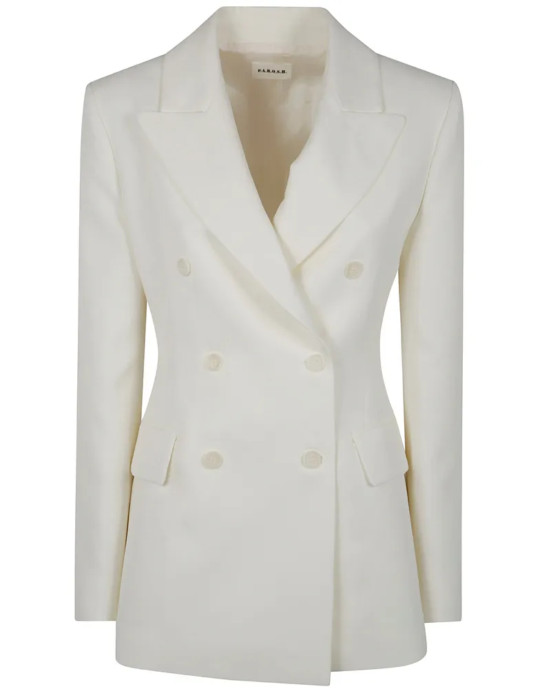 P.A.R.O.S.H. P. A.R. O H. Jacket White