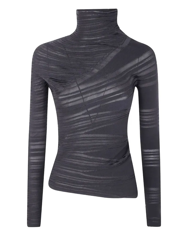 Giorgio Armani Knitted Sweaters Black