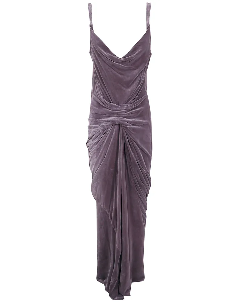 Rick Owens Dress Draped "Strutter Pink