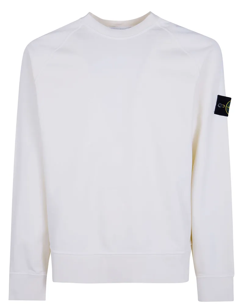 Stone Island Sweatshirt Round Neck "61000 White