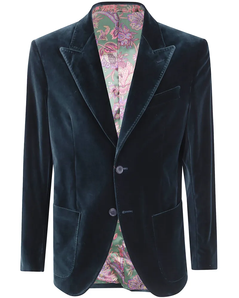 Etro Jacket Single Breasted "V0707 Green