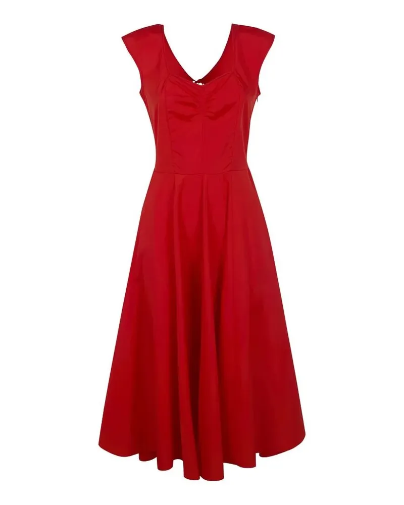 ASPESI Midi Dress Red