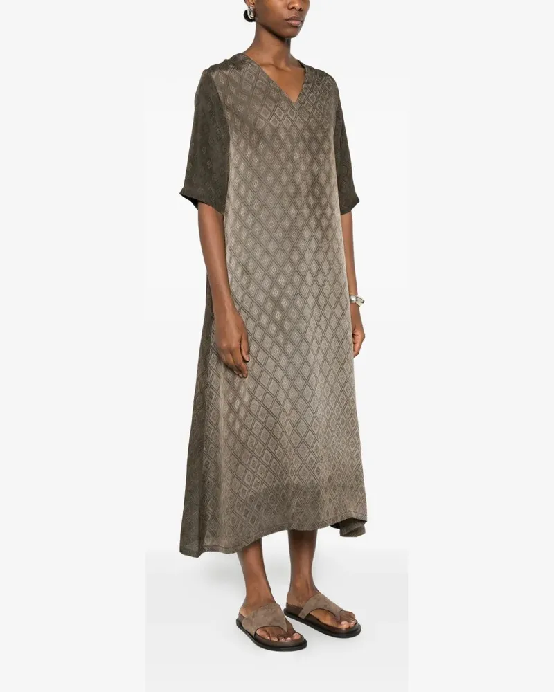 Uma Wang Apostle" Dress Brown