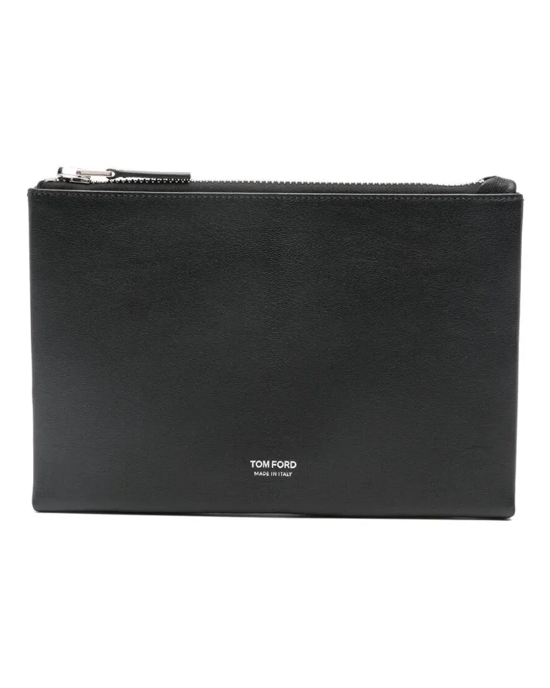 Tom Ford Supple Grain Leather Wallet Black