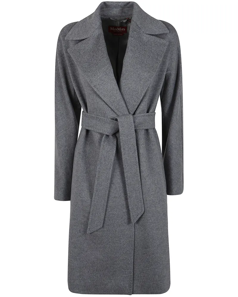 Max Mara Coat Classic Belted "Mst Dravenna Gray