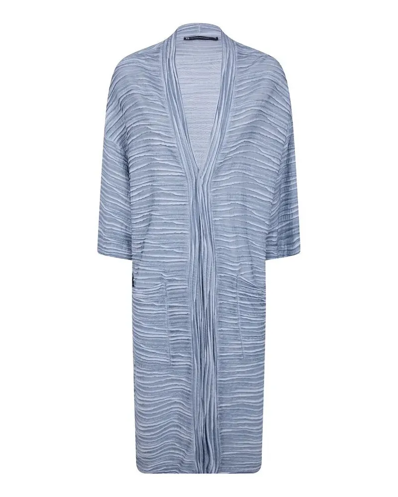 Pier Antonio Gaspari Funded Jersey Cardigan Gray