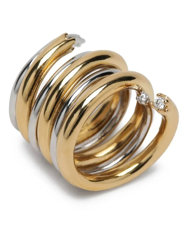 PANCONESI Orbit" Ring Metallic