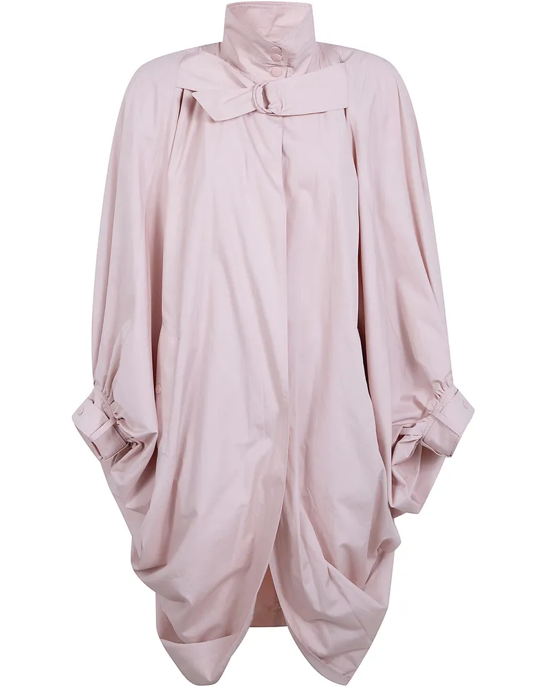 Chloé Dress Cotton Pink "Mini Wide Dress Pink