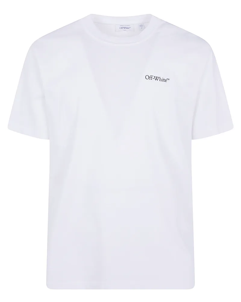 OFF-WHITE T-Shirt Short Sleeves "Small Bookish Regular White