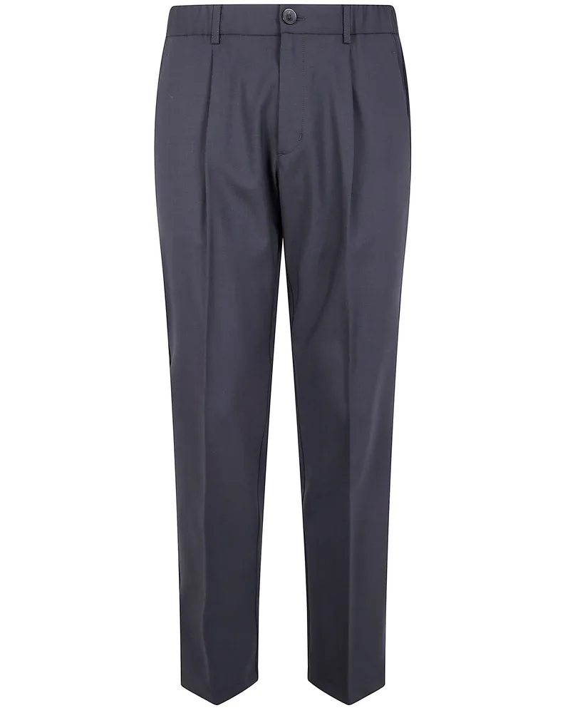 Herno Regular Fit Trousers Gray
