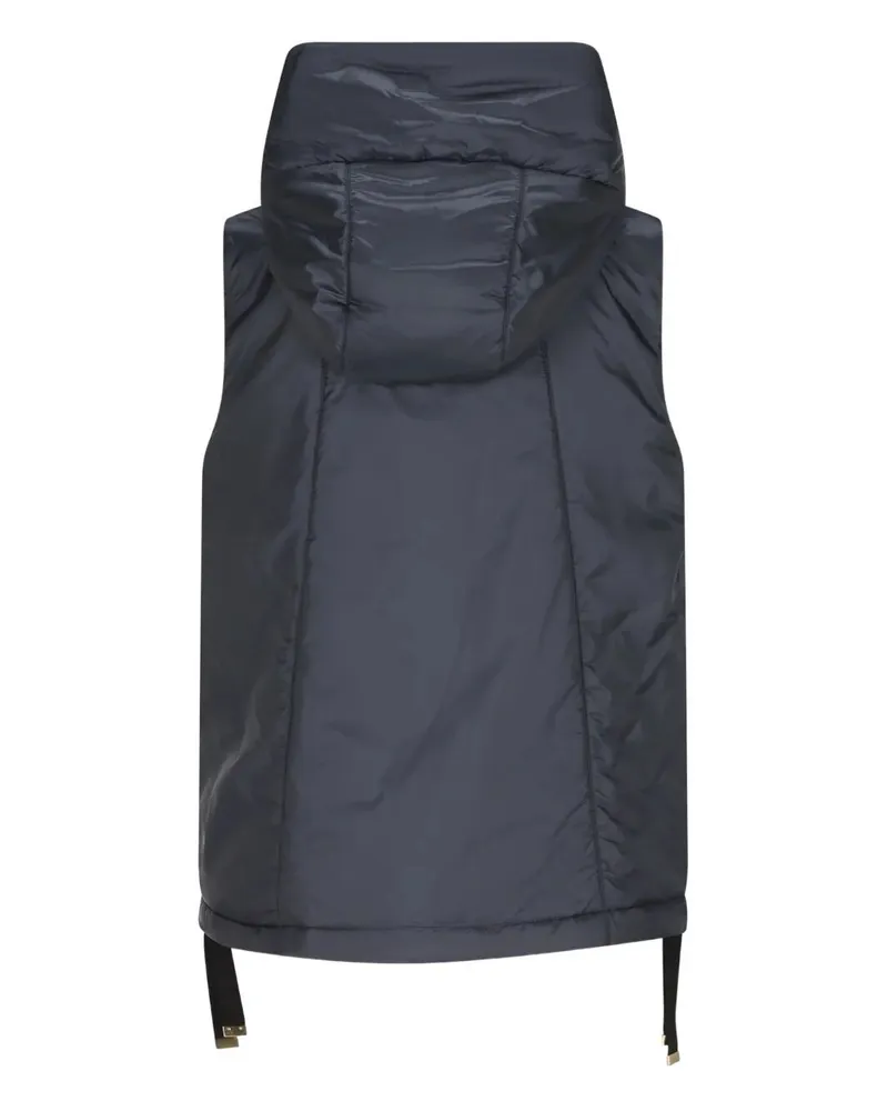 Max Mara Greengo" Sleeveless Classic Carry Over Gilet Blue