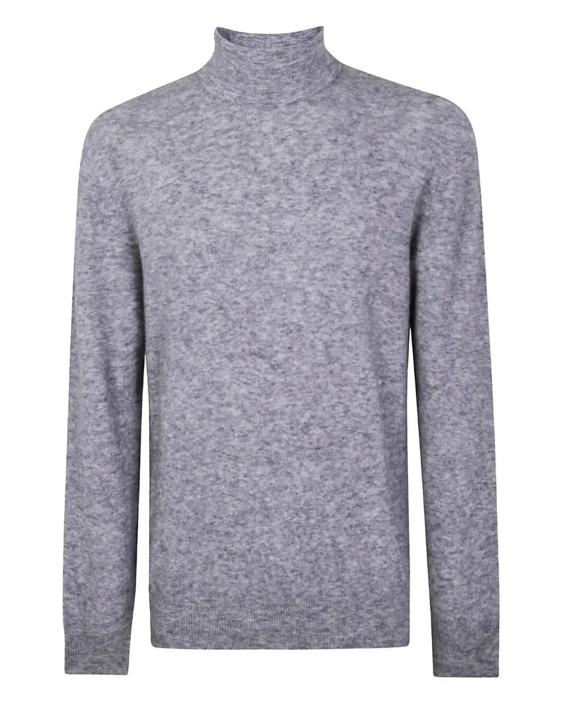 Nuur Long Sleeves Turtle Neck Sweater Gray