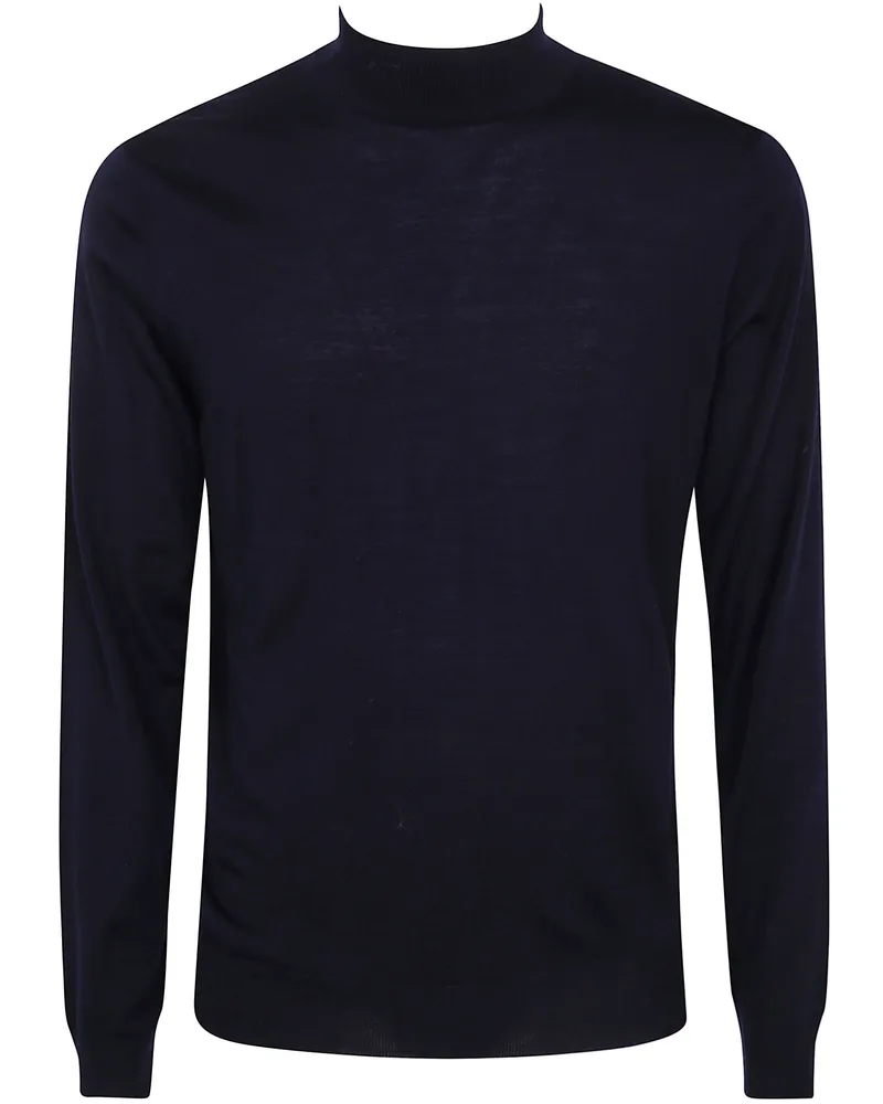 Filippo de Laurentiis Turtleneck Sweater Blue