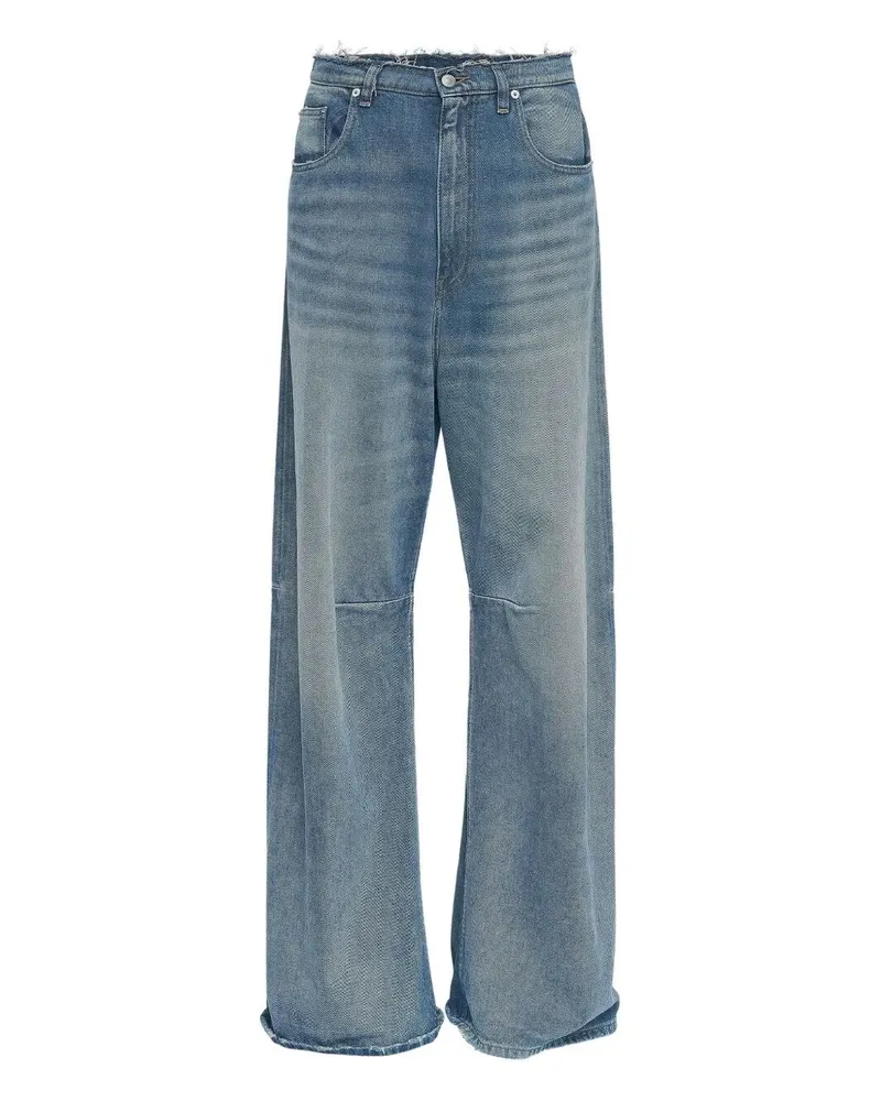 Maison Margiela Pants 5 Pockets Blue
