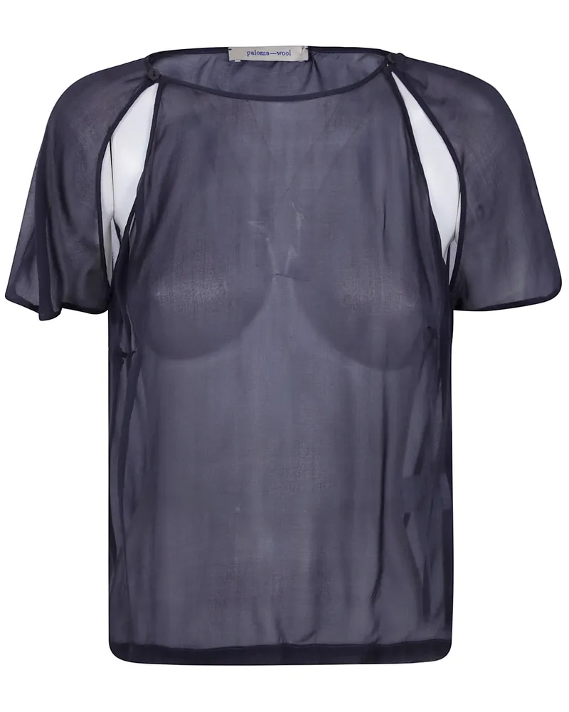 Paloma Wool Top Silk "Lira Gray
