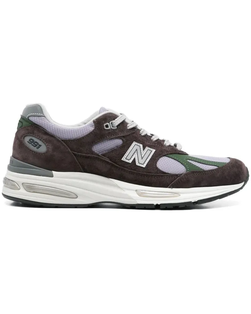New Balance Tier 1 Pigskin Synthetic Mesh Sneakers Green