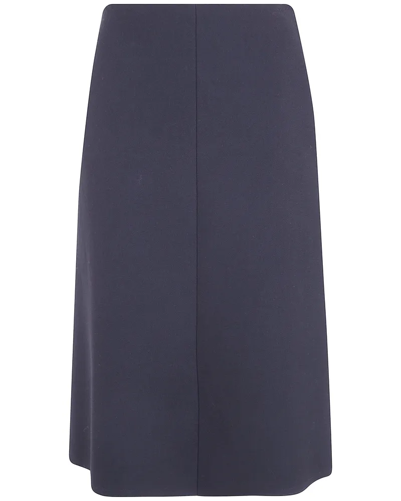 N° 21 Midi Flared Skirt Fabric Black