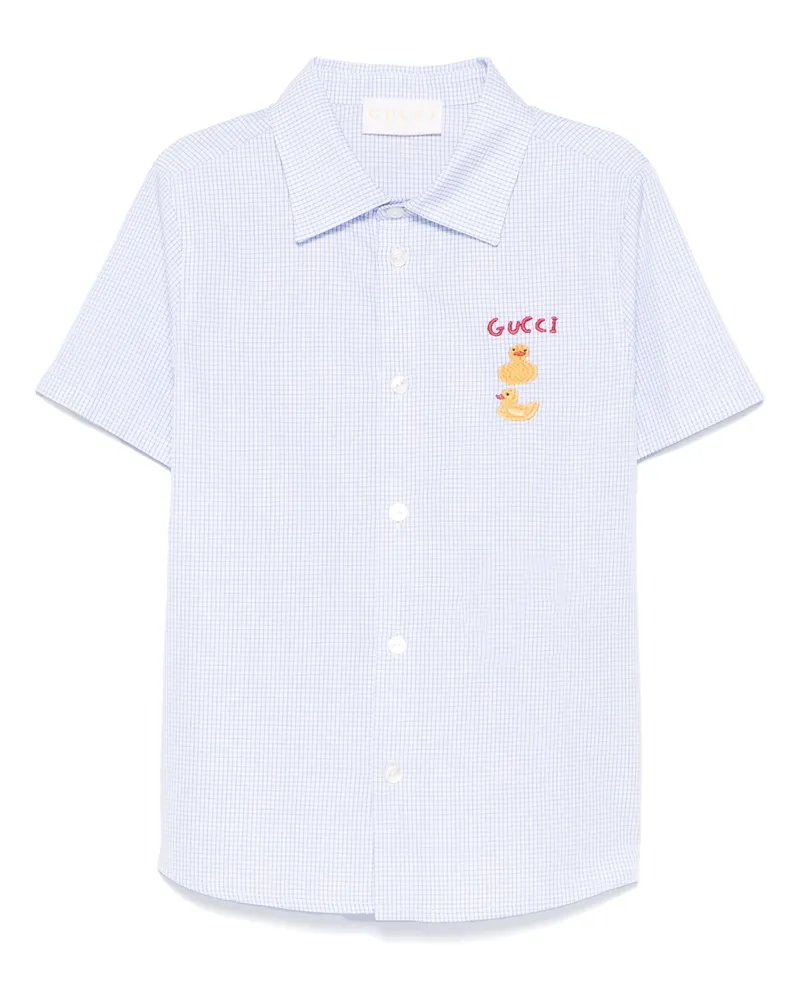 Gucci Boy Short Sleeves Shirt White