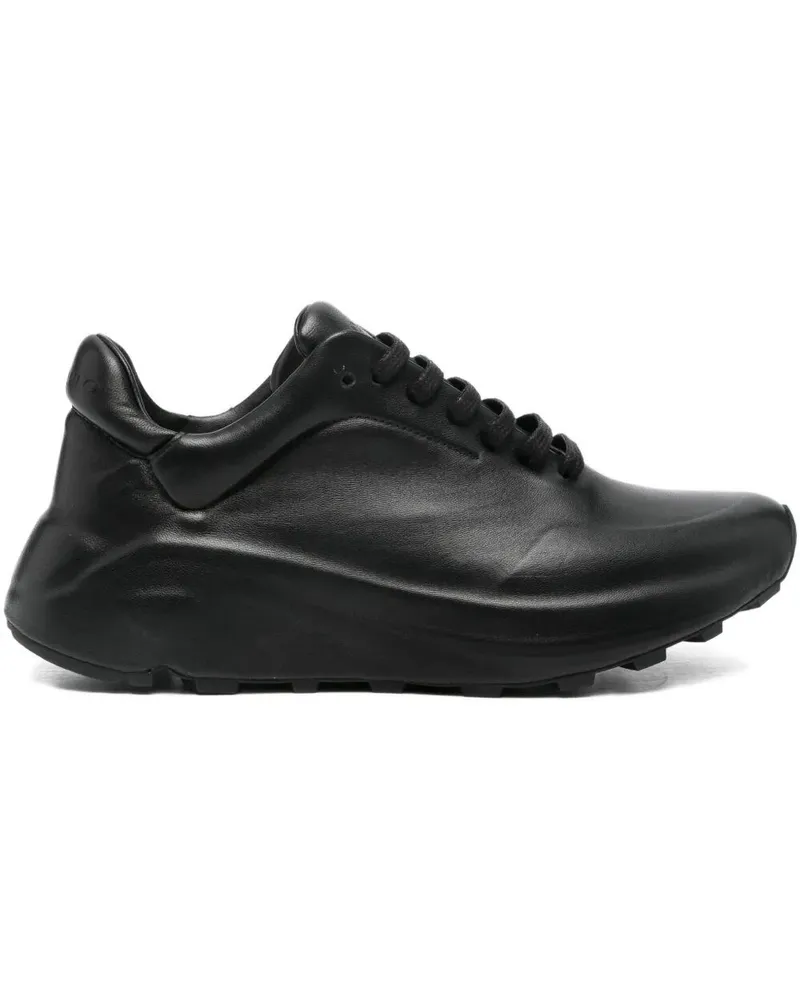 Roberto del Carlo Nappa Sneakers Black