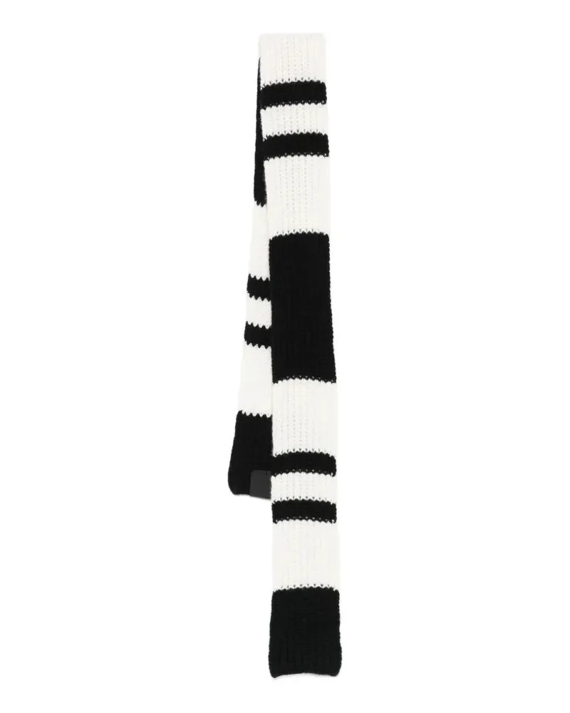 N° 21 Knitted Scarf White