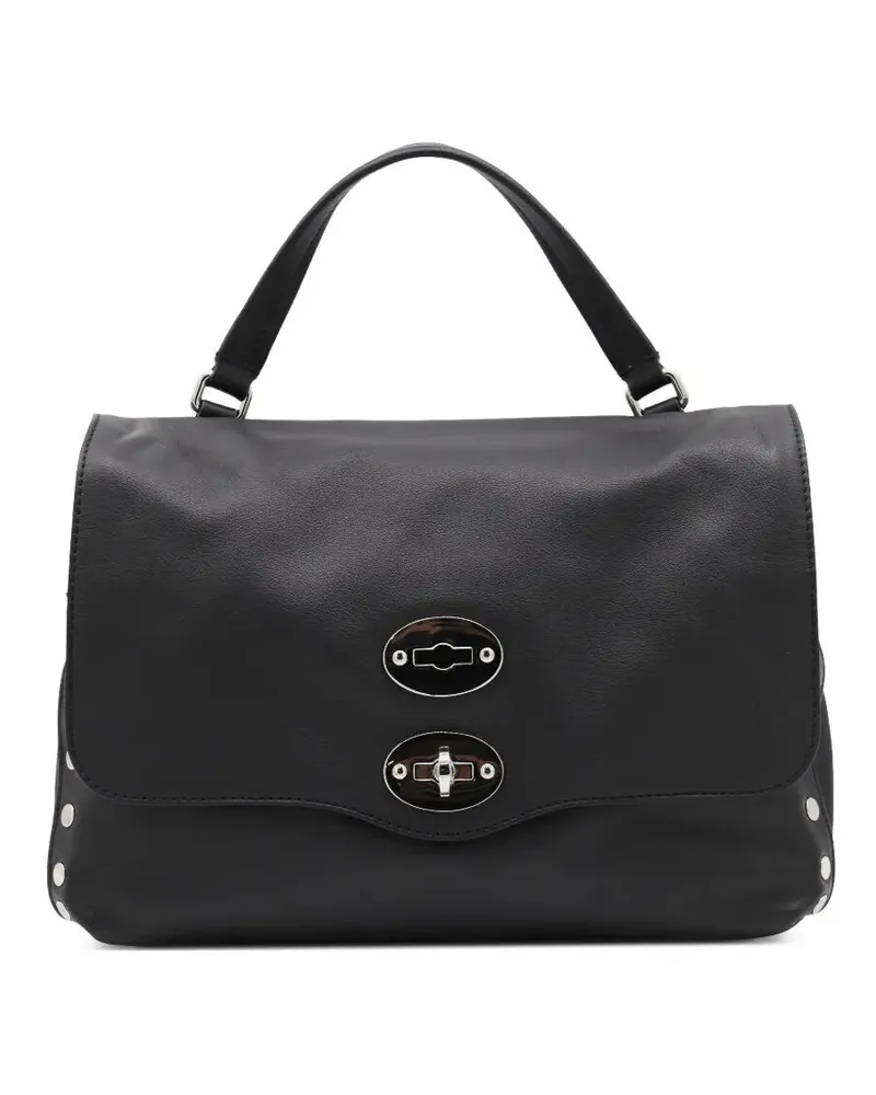 Zanellato Postina Saeta" Small Messenger Bag Black