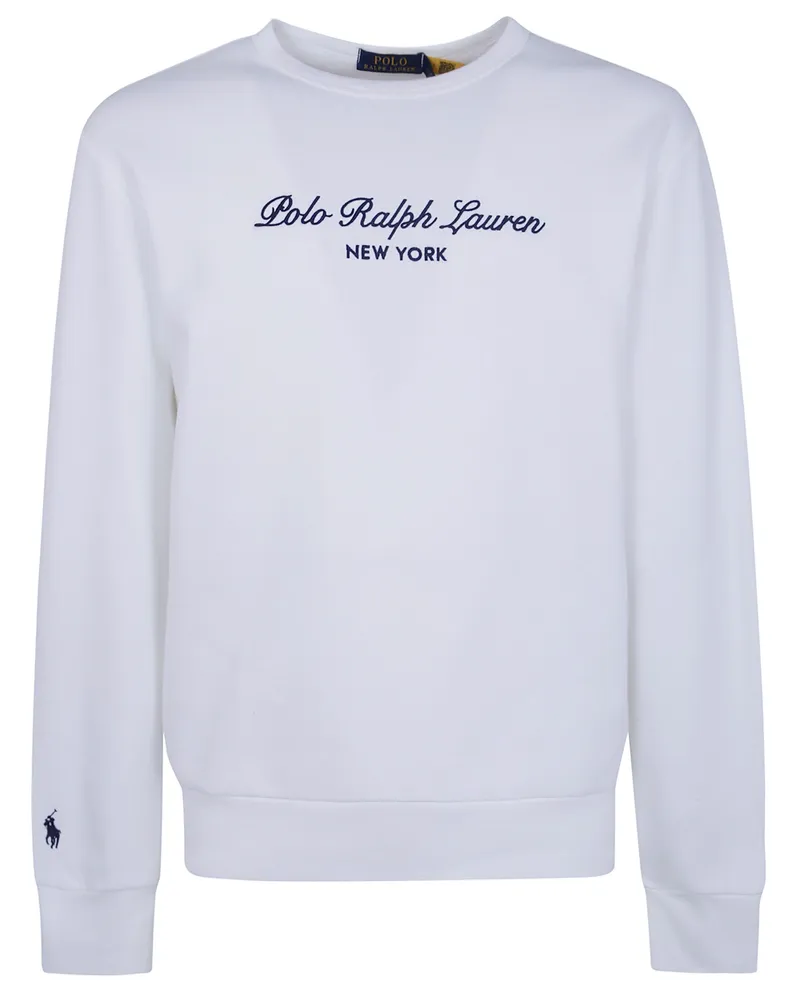 Ralph Lauren Sweater Round Neck "Round Neck Sweater White