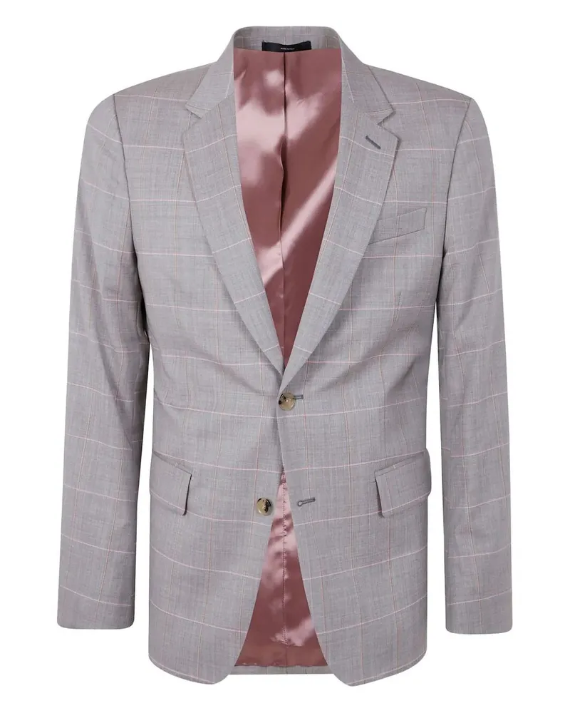Paul Smith Gents Tailored Fit 2Btn Jacket Gray