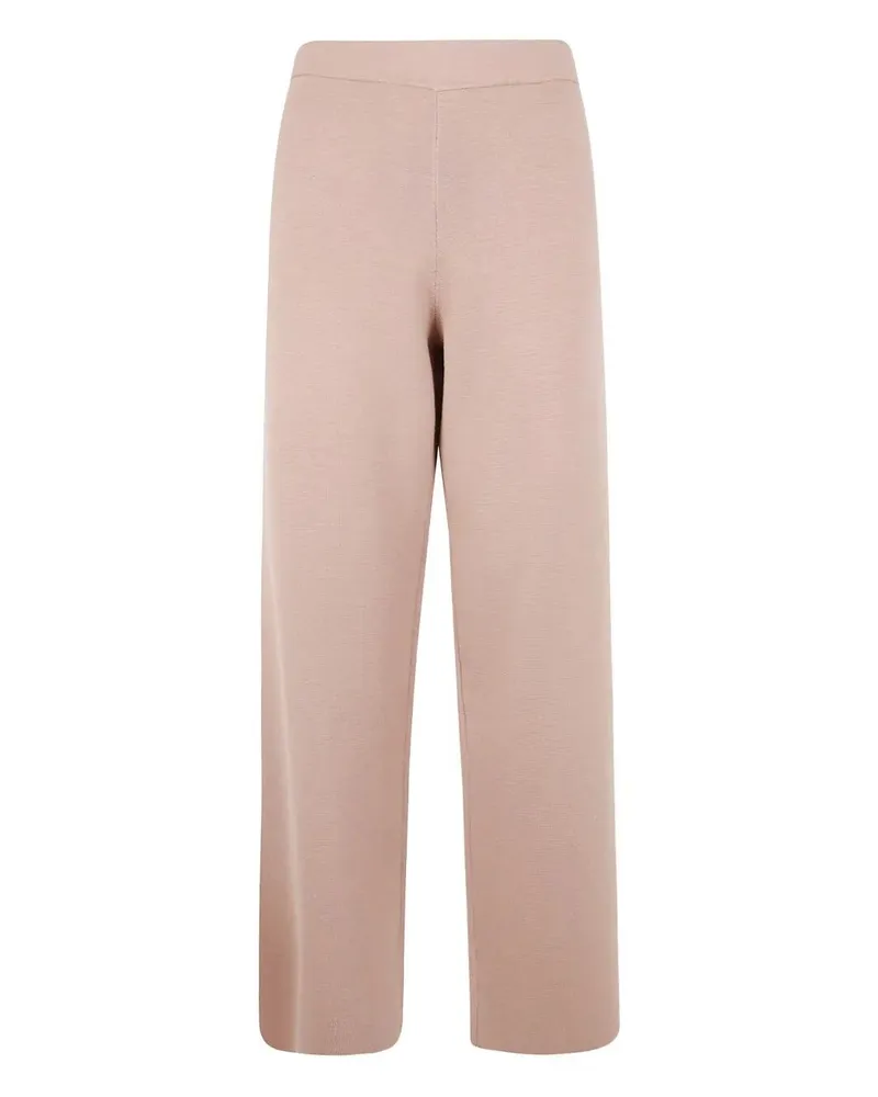 Fabiana Filippi Enver Satin Wide Jogging Trousers Beige