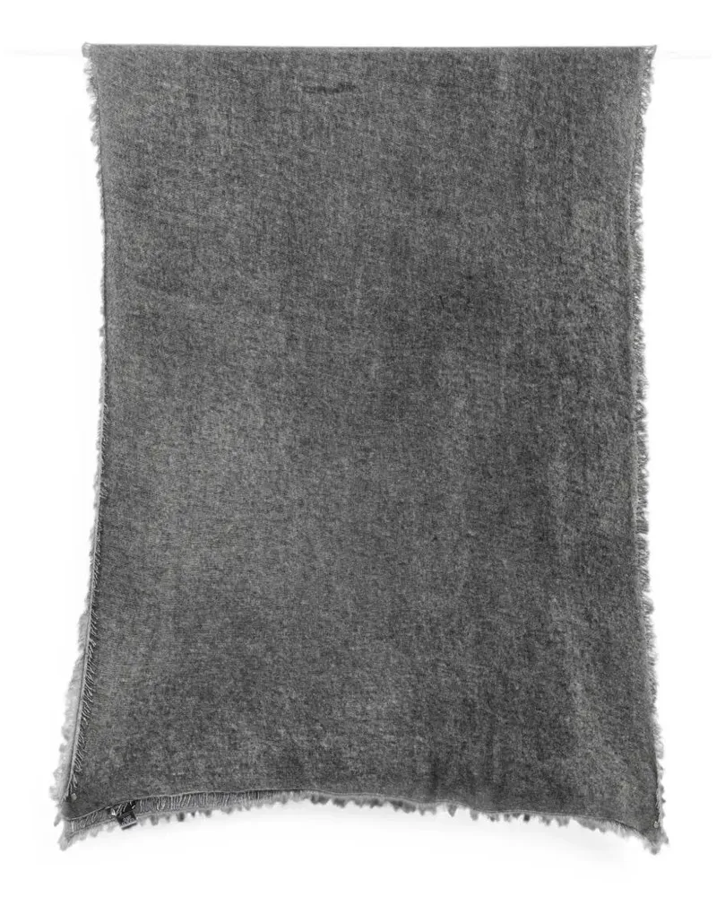 Avant Toi Scarf Cashmere Hand Painted Blue