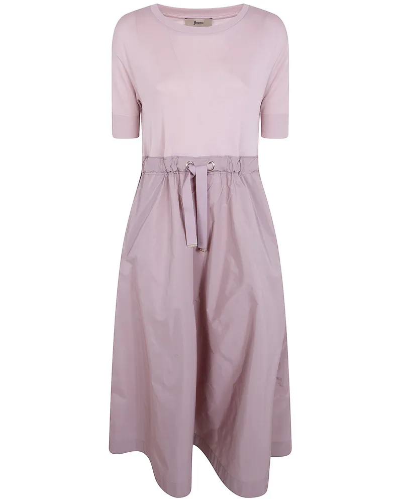 Herno Midi Dress Pink