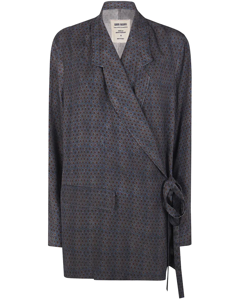 Uma Wang Khloe Jacket Blue